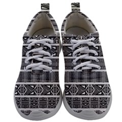 Borders Ikat Ethnic Frame Tribal Mens Athletic Shoes