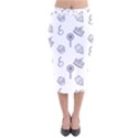 Cup Cake Cake Pattern Delicious Velvet Midi Pencil Skirt View1