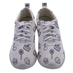 Cup Cake Cake Pattern Delicious Women Athletic Shoes