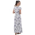 Cup Cake Cake Pattern Delicious Flutter Sleeve Maxi Dress View2