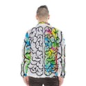 Brain Mind Psychology Idea Drawing Men s Windbreaker View2