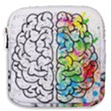 Brain Mind Psychology Idea Drawing Mini Square Pouch View1