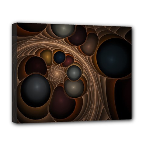 Fractal Fantasy Design Construction Deluxe Canvas 20  X 16  (stretched) by Wegoenart