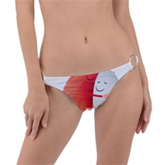 Cute Sushi Hug Fish Hugging Rice Ring Detail Bikini Bottom by SR88