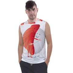 Cute Sushi Hug Fish Hugging Rice Men s Regular Tank Top by SR88