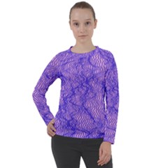 Waves Women s Long Sleeve Raglan Tee