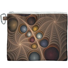 Fractal Fantasy Abstract Design Canvas Cosmetic Bag (xxxl)