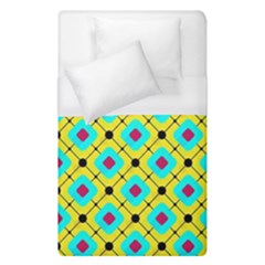 Pattern Tiles Square Design Modern Duvet Cover (single Size) by Wegoenart