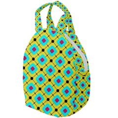 Pattern Tiles Square Design Modern Travel Backpacks by Wegoenart