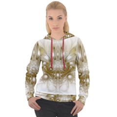 Fractal Fantasy Background Pattern Women s Overhead Hoodie