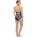 Migraine Scallop Top Cut Out Swimsuit View2