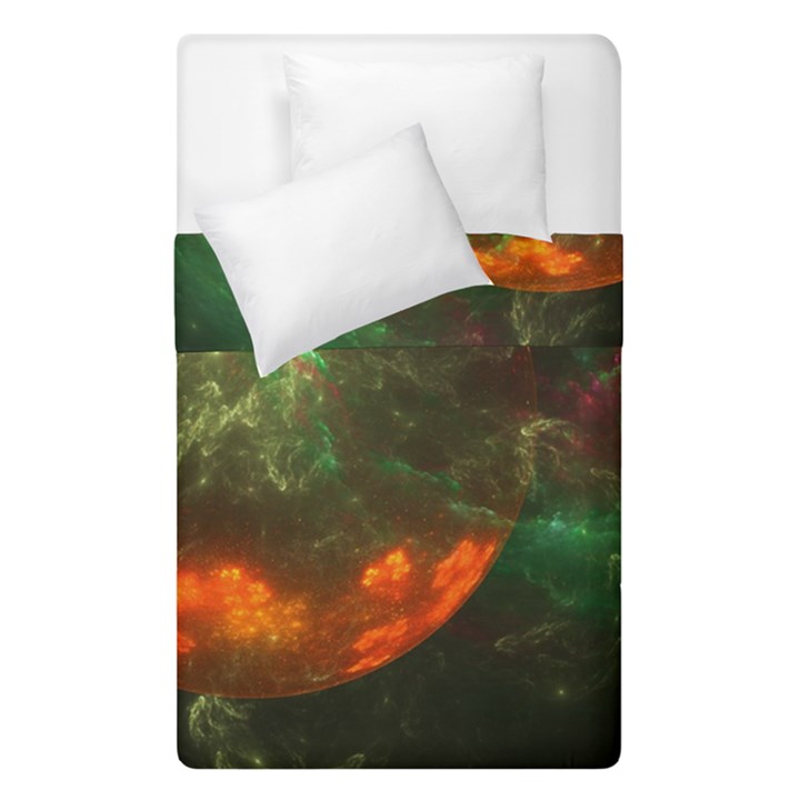 Space Cosmos Galaxy Universe Sky Duvet Cover Double Side (Single Size)