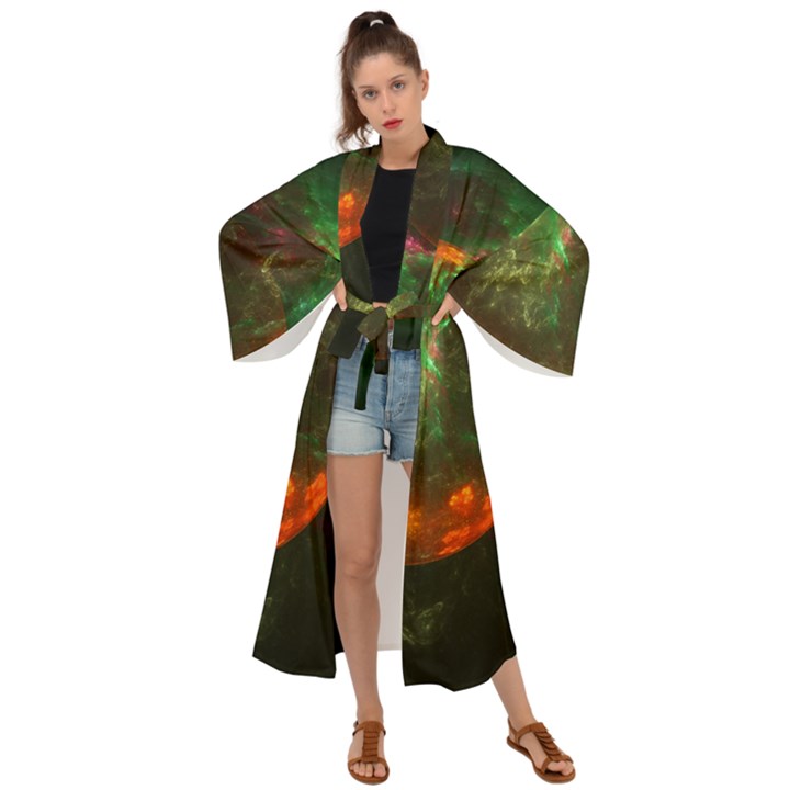 Space Cosmos Galaxy Universe Sky Maxi Kimono