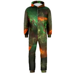 Space Cosmos Galaxy Universe Sky Hooded Jumpsuit (men)  by Wegoenart