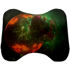 Space Cosmos Galaxy Universe Sky Head Support Cushion by Wegoenart