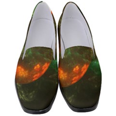 Space Cosmos Galaxy Universe Sky Women s Classic Loafer Heels by Wegoenart