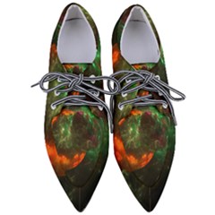 Space Cosmos Galaxy Universe Sky Women s Pointed Oxford Shoes by Wegoenart