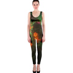 Space Cosmos Galaxy Universe Sky One Piece Catsuit by Wegoenart