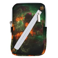 Space Cosmos Galaxy Universe Sky Belt Pouch Bag (small) by Wegoenart