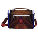 Fractal Fantasy Design Swirl Satchel Shoulder Bag View3