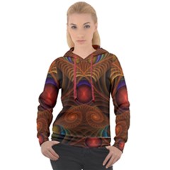 Fractal Fantasy Design Swirl Women s Overhead Hoodie