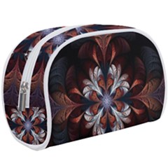 Fractal Flower Fantasy Floral Makeup Case (large)