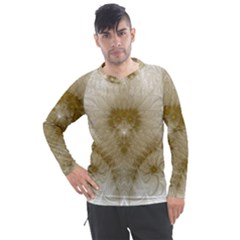 Fractal Abstract Pattern Background Men s Pique Long Sleeve Tee