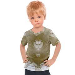 Fractal Background Pattern Creative Kids  Sports Tee