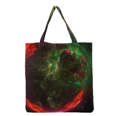 Space Cosmos Galaxy Universe Sky Grocery Tote Bag by Wegoenart