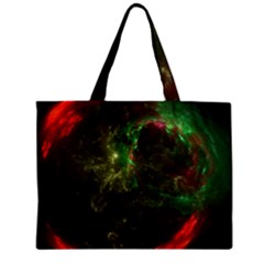 Space Cosmos Galaxy Universe Sky Zipper Mini Tote Bag by Wegoenart