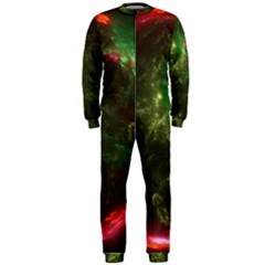 Space Cosmos Galaxy Universe Sky Onepiece Jumpsuit (men)  by Wegoenart