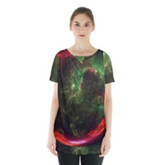 Space Cosmos Galaxy Universe Sky Skirt Hem Sports Top by Wegoenart