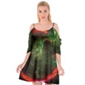 Space Cosmos Galaxy Universe Sky Cutout Spaghetti Strap Chiffon Dress View1