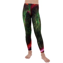 Space Cosmos Galaxy Universe Sky Kids  Lightweight Velour Leggings by Wegoenart