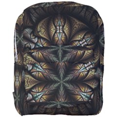 Fractal Flower Fantasy Floral Full Print Backpack