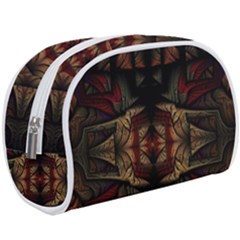 Fractal Fantasy Texture Pattern Makeup Case (large)