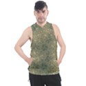 Fractal Abstract Background Pattern Men s Sleeveless Hoodie View1