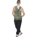 Fractal Abstract Background Pattern Men s Sleeveless Hoodie View2