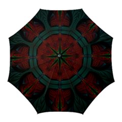 Fractal Abstract Background Pattern Golf Umbrellas by Wegoenart