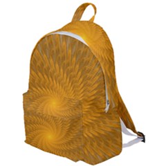 Fractal Abstract Background Pattern Gold Golden Yellow The Plain Backpack by Wegoenart