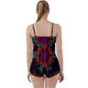 Fractal Flower Fantasy Floral Babydoll Tankini Set View2