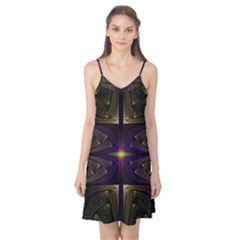 Fractal Fantasy Design Texture Camis Nightgown by Wegoenart