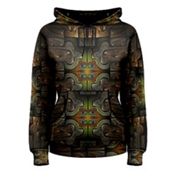 Fractal Fantasy Mystic Design Women s Pullover Hoodie by Wegoenart