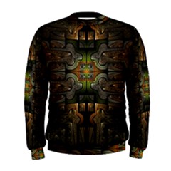 Fractal Fantasy Mystic Design Men s Sweatshirt by Wegoenart