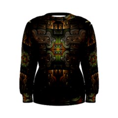 Fractal Fantasy Mystic Design Women s Sweatshirt by Wegoenart