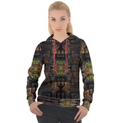 Fractal Fantasy Mystic Design Women s Overhead Hoodie by Wegoenart