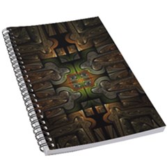 Fractal Fantasy Mystic Design 5 5  X 8 5  Notebook by Wegoenart