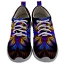 Fractal Flower Fantasy Floral Mens Athletic Shoes View1