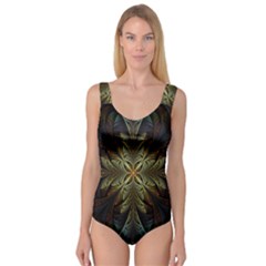 Fractal Art Abstract Pattern Princess Tank Leotard 