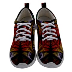 Ornament Decorative Floral Design Women Athletic Shoes